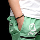 Men's Tiger Eye Stone & Bead Bracelet | To My Man | To My Husband