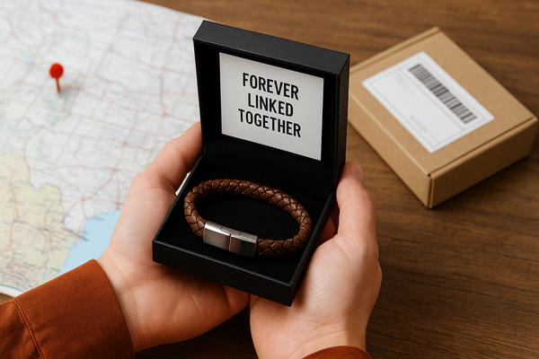 Men’s Leather Bracelets Near Me - Fast Shipping, Premium Quality & Meaningful Designs