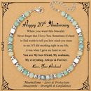 Anniversary Gift for Women | Bracelet with Year-Specific Message Card 20th Anniversary (China)