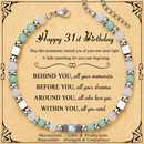 Birthday Gifts For Women - Moonstone Bracelet Gift for Her 31st Birthday