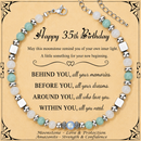 Birthday Gifts For Women - Moonstone Bracelet Gift for Her 35th Birthday