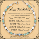 Birthday Gifts For Women - Moonstone Bracelet Gift for Her 36th Birthday