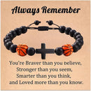 Baseball/Football/Basketball/Soccer Bracelet for Men, Son, Grandson Basketball