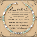 Birthday Gifts For Women - Moonstone Bracelet Gift for Her 47th Birthday