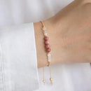 Pregnancy Gift for Expecting Mom - Healthy Pregnancy Bracelet with Healing Stones