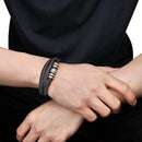 'To My Dad' Bracelet From Daughter | Father's Day Gift | Braided Leather Bracelet