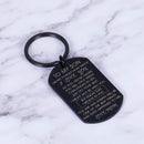 KEYCHAIN Laser Engraved Message