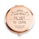 Customized Compact Mirror Gift For Her/Girl | The Best is Coming