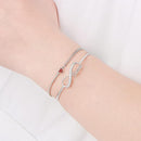 Mother's Day Bracelet From Daughter/Son | 316L Stainless Steel & Cuban Zircon