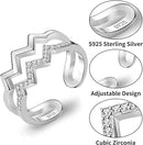 'To My Granddaughter' Ring W/ Message Card | 18K Gold Highs and Lows Ring