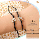 Pet Memorial Gifts - Dog & Cat Loss Bracelet With Paw Print