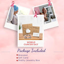 Cancer Support Bracelet for Women | Gift for Cancer Patients