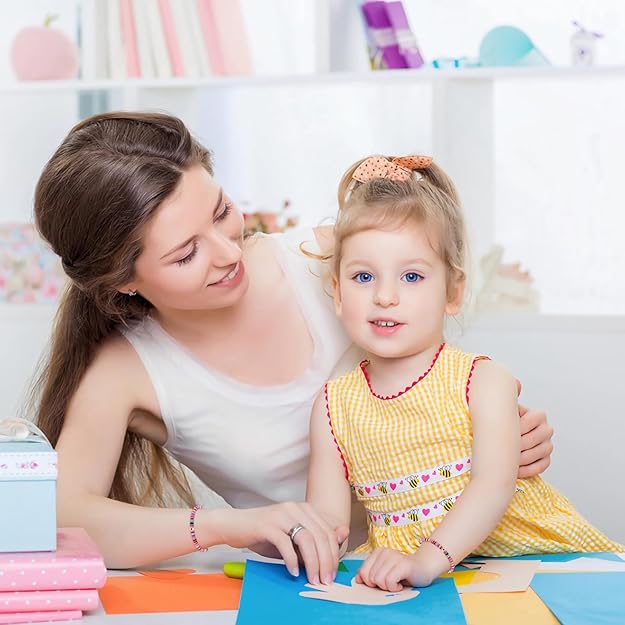 Mommy And Me Bracelets | Matching Mother Daughter Bracelets | First Day Of Kindergarten