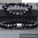 Get Well Gift for Men - "Life Is Tough But So Are You" Bracelet For Him