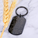 KEYCHAIN Laser Engraved Message