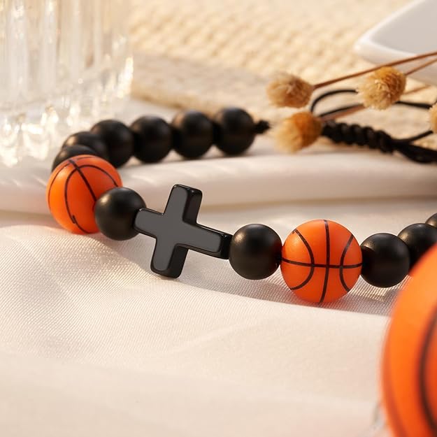 Baseball/Football/Basketball/Soccer Bracelet for Men, Son, Grandson