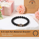 Pet Memorial Gifts - Dog & Cat Loss Bracelet With Rainbow Bridge