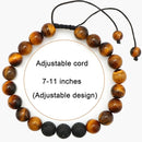 Men's Tiger Eye Stone & Bead Bracelet | To My Man | To My Husband
