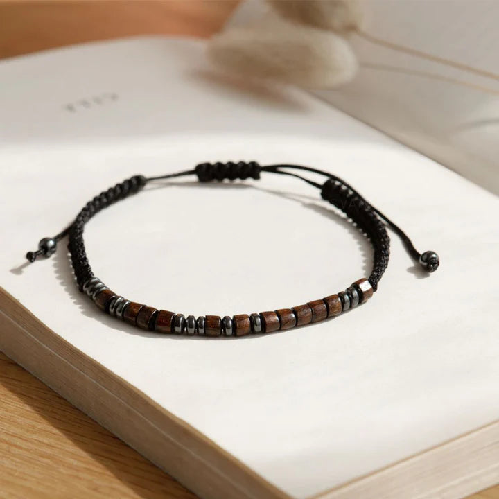 To My Son & Grandson Morse Code Bracelet | 'I Love You' Hidden Message