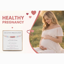 Pregnancy Gift for Expecting Mom - Healthy Pregnancy Bracelet with Healing Stones