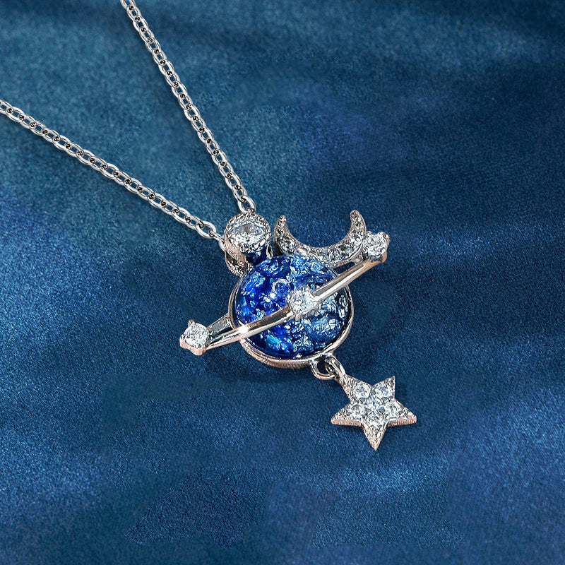 Daughter/Granddaughter | Special Star | 925 Silver Necklace W/ Zirconia & Gift Box