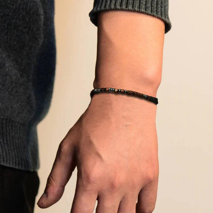 An meinen Sohn und Enkel Morsecode-Armband | Versteckte Botschaft „Ich liebe dich“