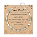 Friendship Gift For Women - Best Friend Moonstone Bracelet Gift For Her