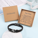 Birthday Gifts For 14, 15, 16 Year Old Boys | Men's Leather Bracelets