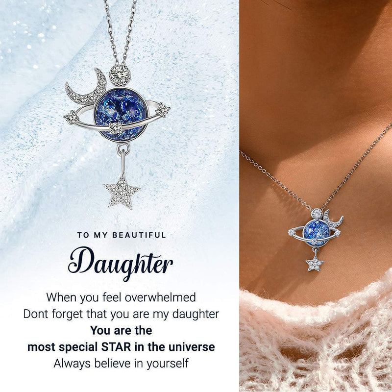 Daughter/Granddaughter | Special Star | 925 Silver Necklace W/ Zirconia & Gift Box