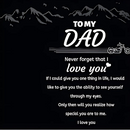 Engraved Men's Leather Bracelet | Custom with 1-4 Names To my Dad ($2)