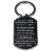 KEYCHAIN w/ Laser Engraved Message