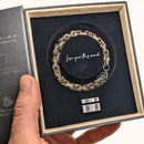 "To My Son" Deluxe Bracelet Gift Set | 316L Stainless Steel/S925 Bracelet