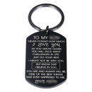 KEYCHAIN Laser Engraved Message